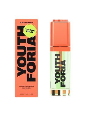 Youthforia BYO BLUSH Color Changing Blush Oil pH react clean beauty makeup NEW